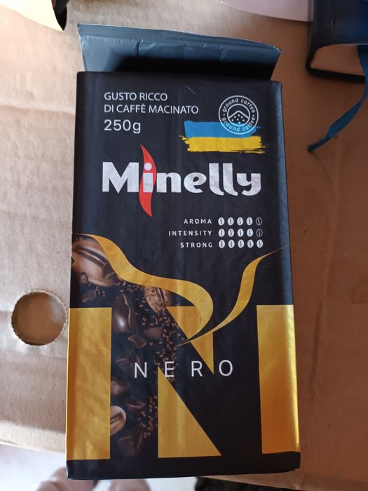 Кофе  Nero, Crema 250 натуральный молотый