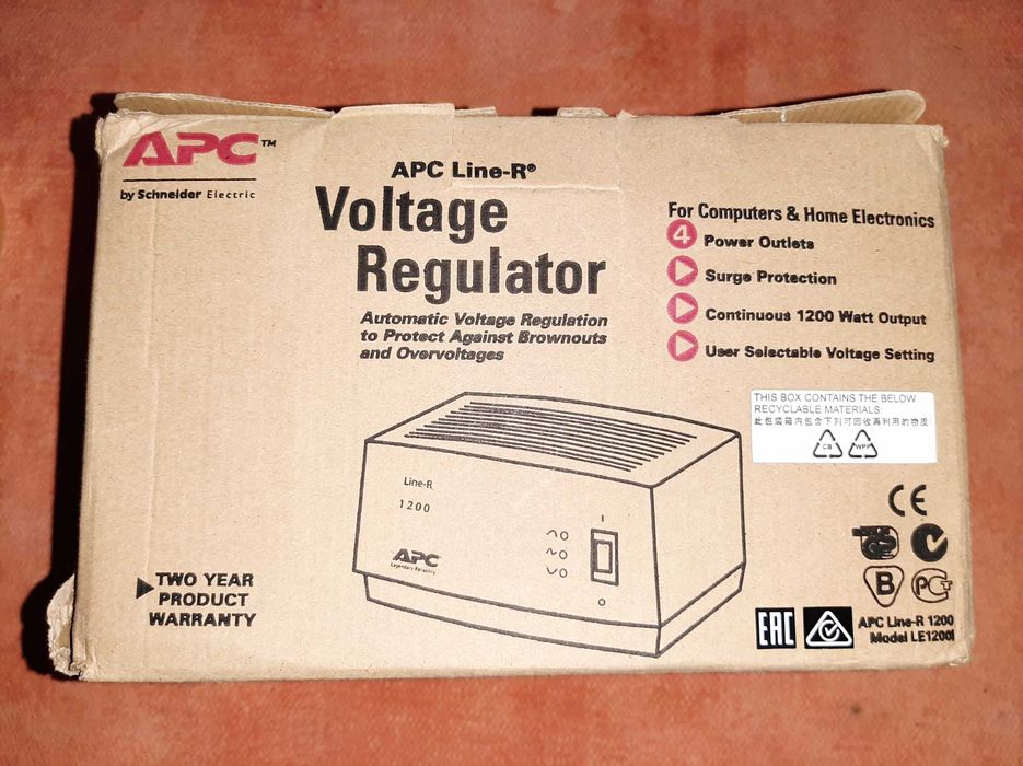 Estabilizador de tensão electrónico 1200W