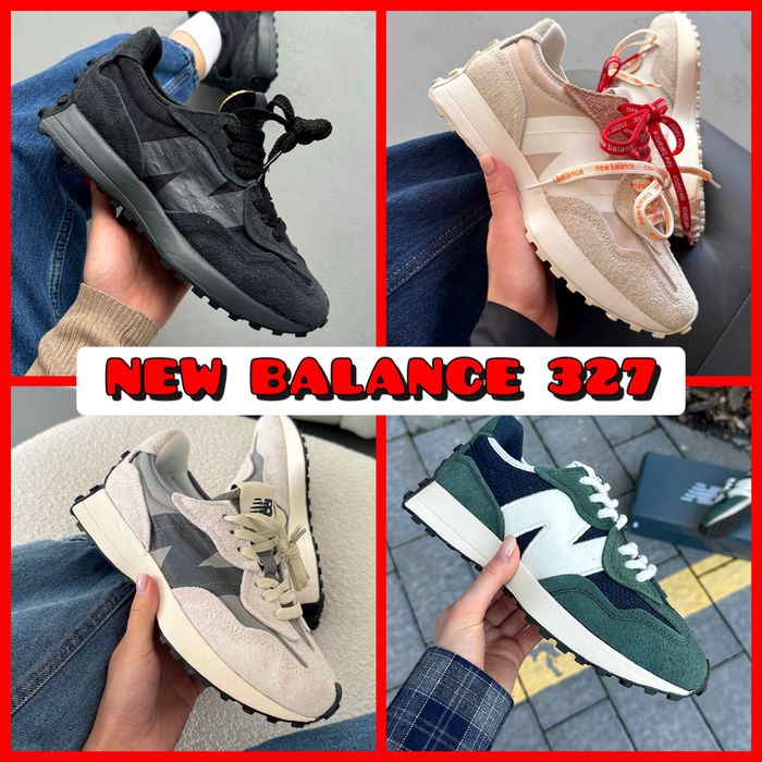 ‼️ТРЕНДОВІ Кросівки New Balance 327 у різних кольорах | Розміри 36 - 45‼️