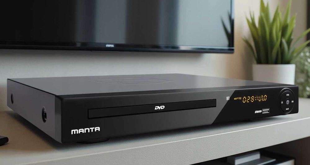 DVD CD Player HDMI EURO USB MP3 Full HD Pilot Odtwarzacz Wideo