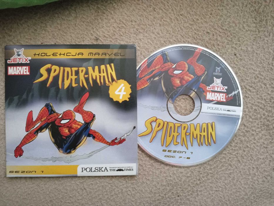 Spiderman kolekcja marvela sez 7 odc 7-8 nowy