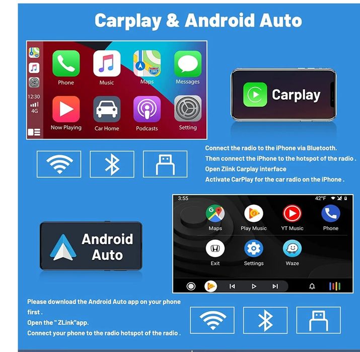 Rádio 9" android Toyota Prius CARPLAY WIFI GPS 2/32GB Novo