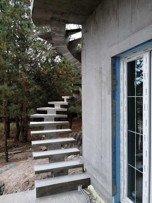 Изготовление бетонных лестниц. Бетонні сходи під замовлення. ДЗВОНІТЬ!