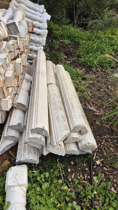 balaústre - concrete cement balusters + rails and columns