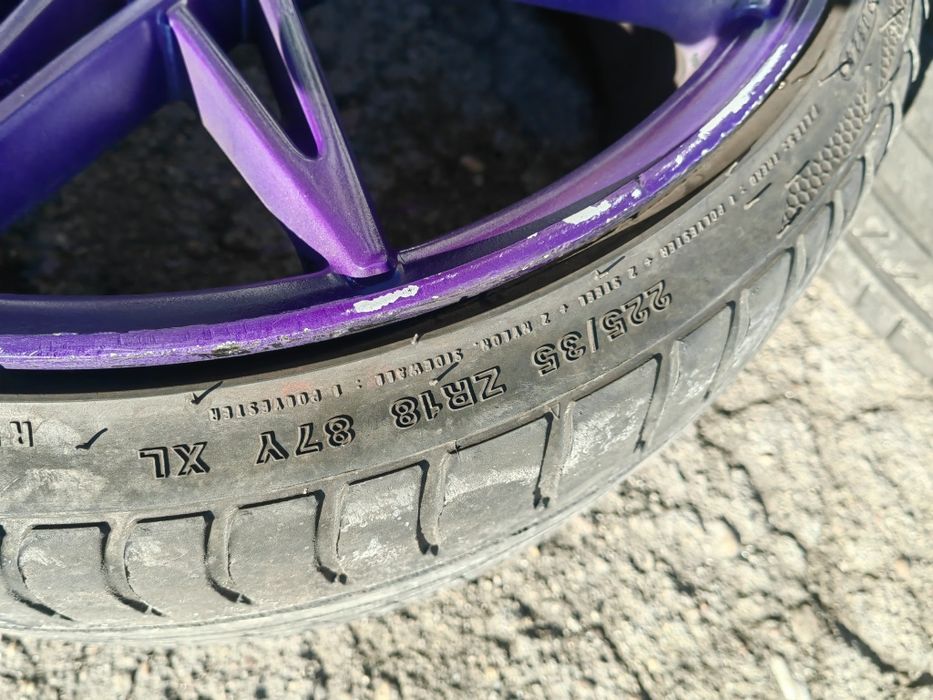 Jantes 18 BMW 5*120 estilo CS pneus praticamente novos