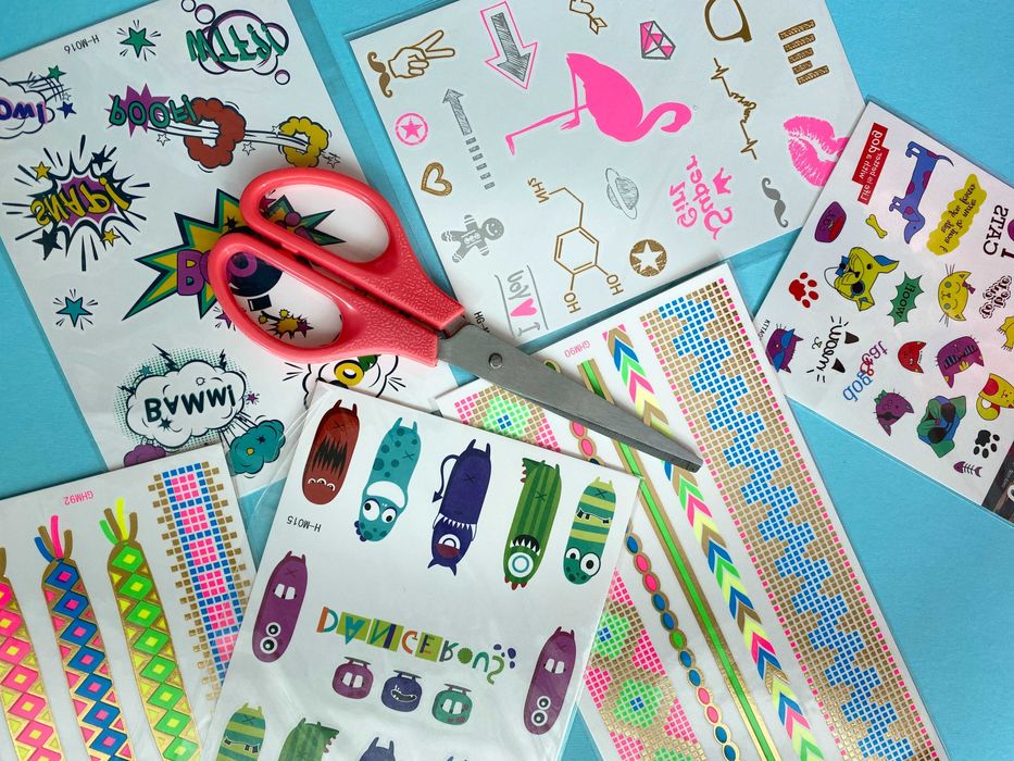 Artigos para festa - Tatuagens/Tattoos Temporárias