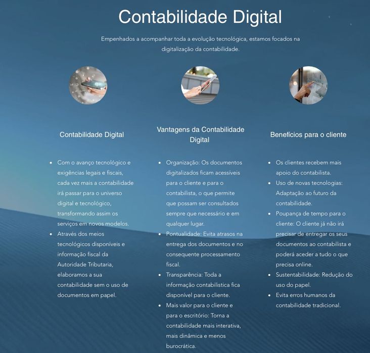 Contabilista Certificado - IRC e IRS (Serviços de Contabilidade)