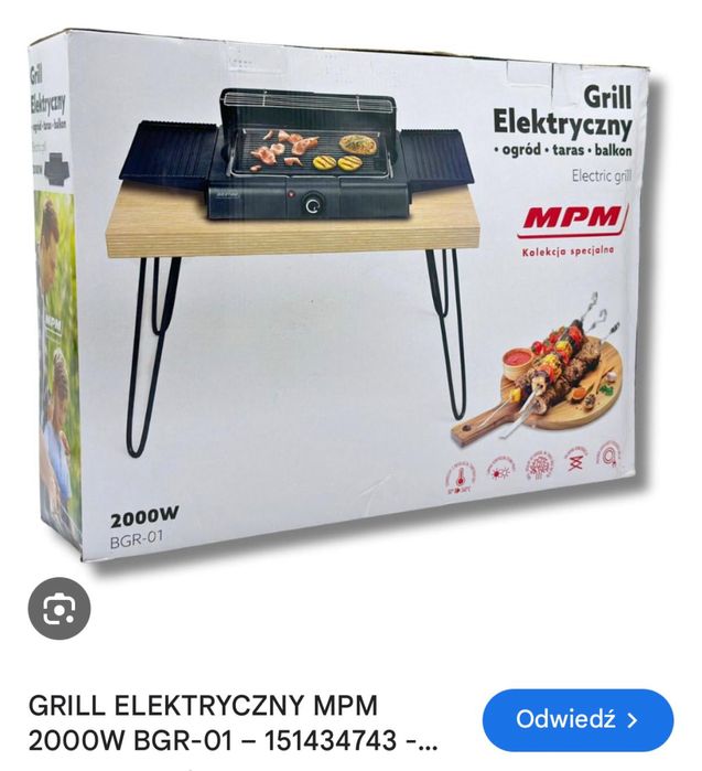 Sprzedam grill elektryczny