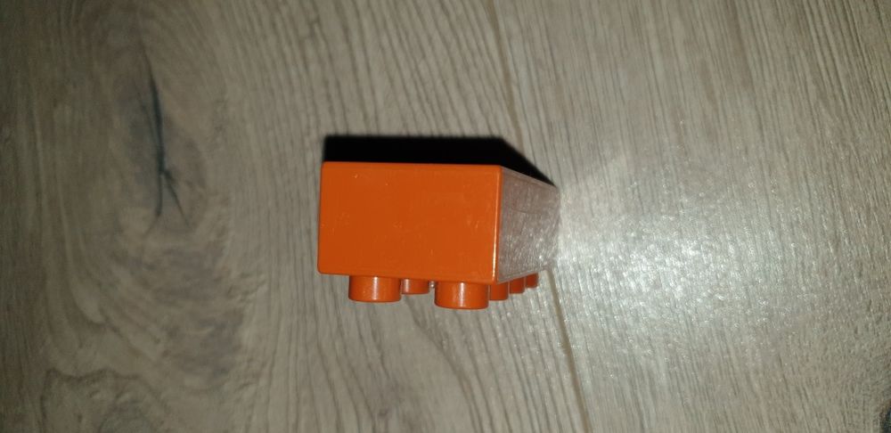 Klocki lego duplo 2x4 jasno brązowy 1szt