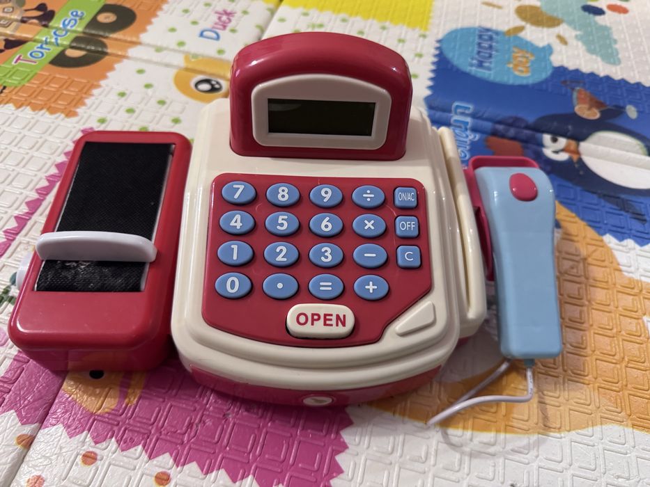 Касовий іграшковий апарат дитячий !Дитяча каса