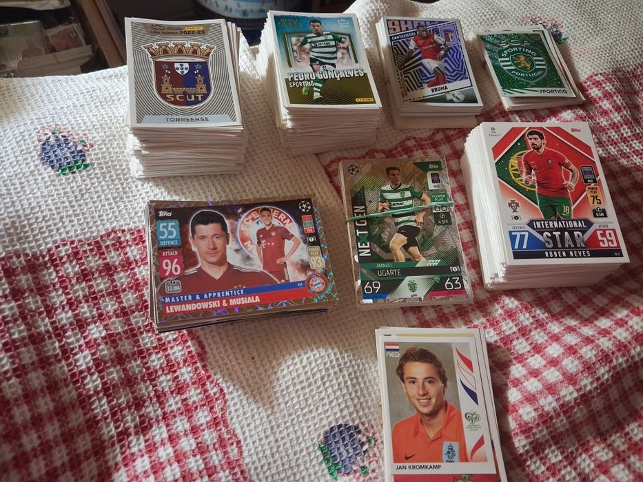 Lotes de cards e cromos + de 1000