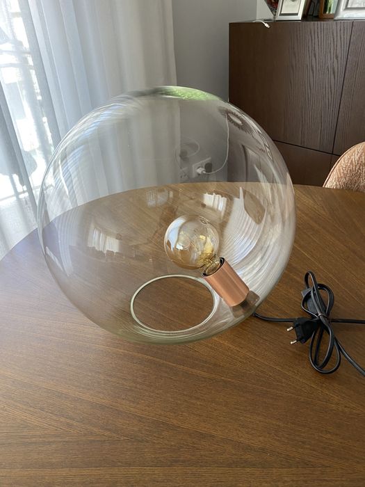 Candeeiro globo - novo