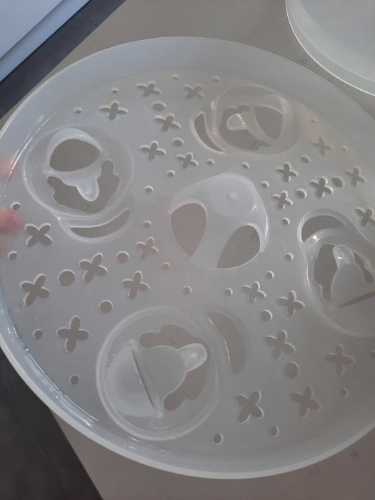 Esterilizador de biberões para microondas