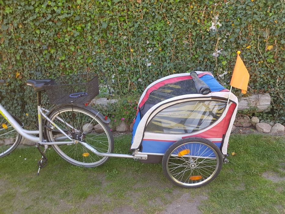 Przyczepka rowerowa dla dzieci