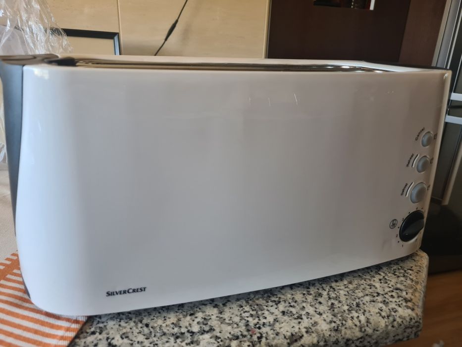 Torradeira branca SilverCrest