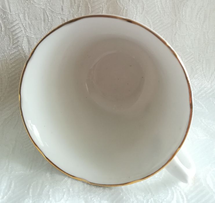 Filiżanka trio porcelana