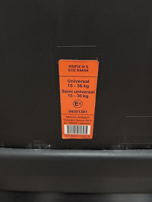 Britax Romer Kidfix III S