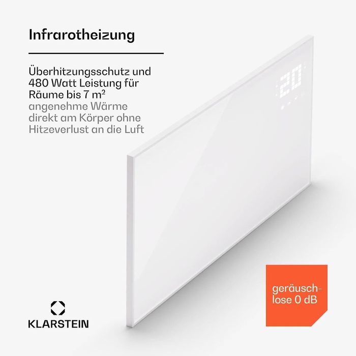 Інфрачервоний обігрівач настінний  Wonderwall Smart Bornholm 480W