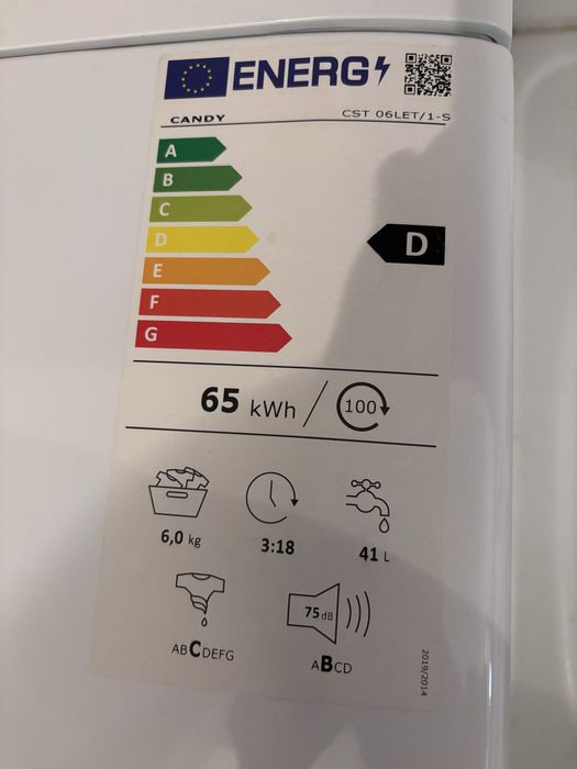 Pralka CANDY SMART CST-06LET/1S ładowana od góry