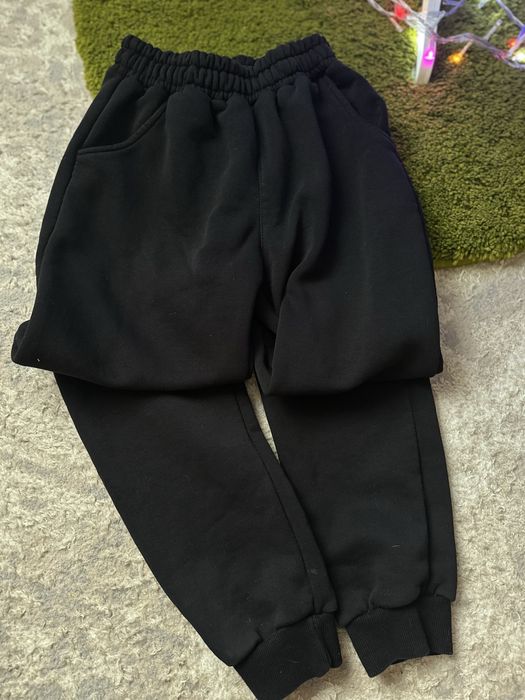 Теплі джогери для дівчинки ріст 152 см висока посадка