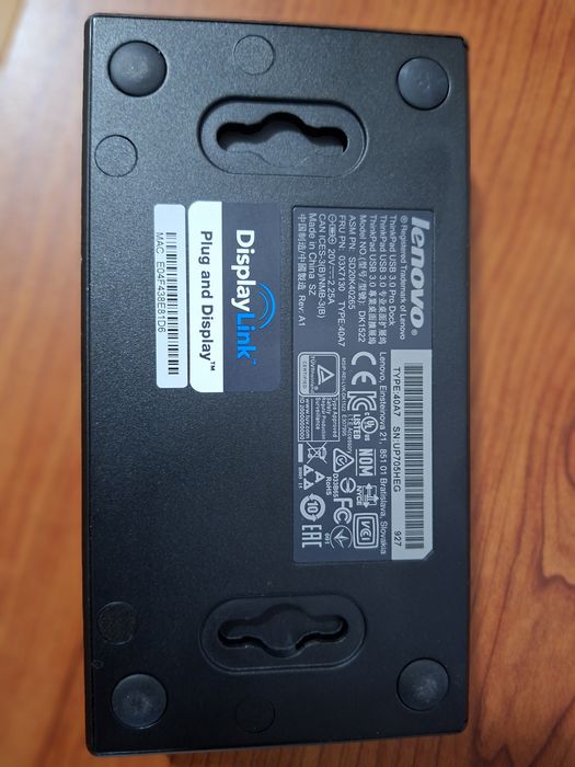 Thinkpad dock pro USB 3.0