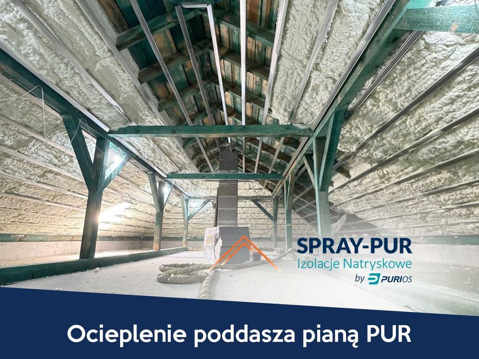 Piana PUR - ocieplenie/izolacja - kompleksowa usługa | Malbork