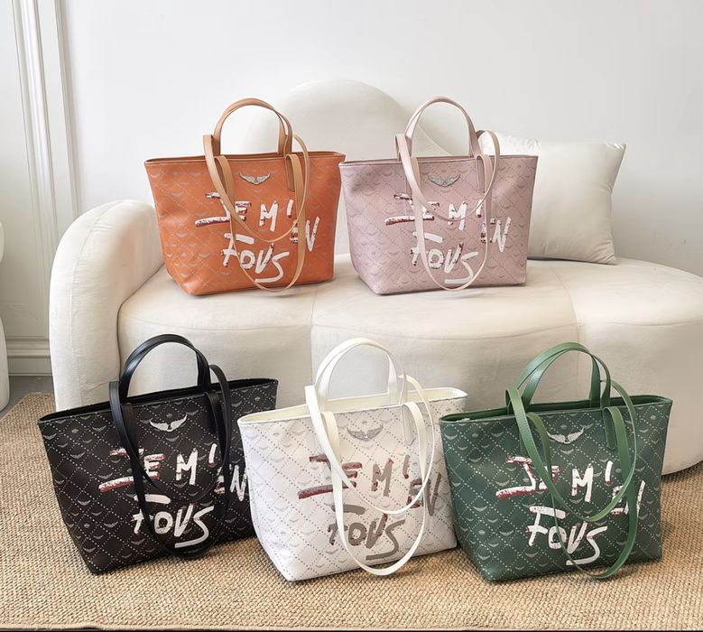 Сумка шопер zadig&voltaire monogram