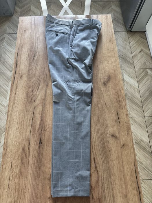 Spodnie eleganckie męskie slim fit H&M rozm. 32 M