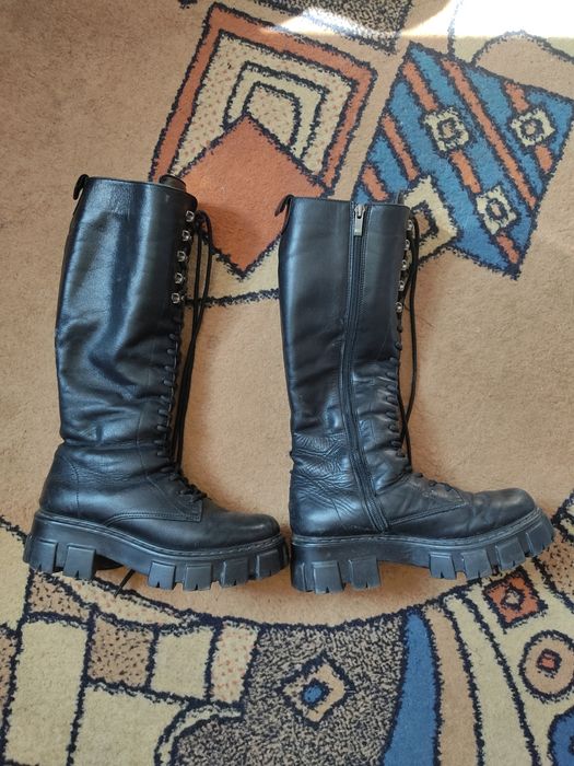 Берцы Кожанные  р.38