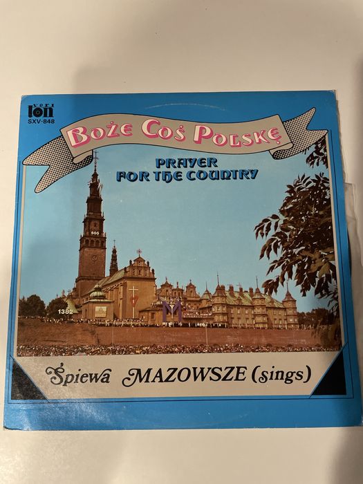 Winyl Mazowsze Częstochowa Boże coś Polskę Patriotyczne Religijne