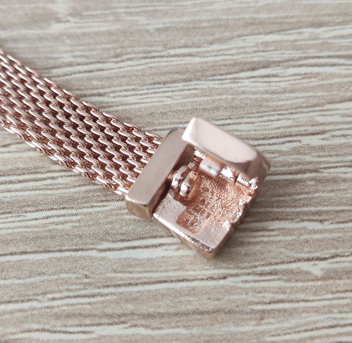 Bransoletka Pandora Reflexions rose gold rozmiar 17