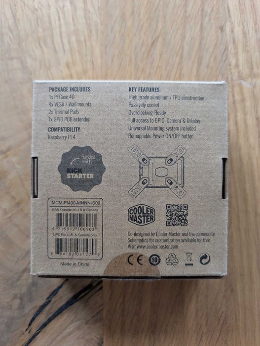 Cooler Master Pi Case 40 - obudowa do Raspberry Pi 4 B NOWA