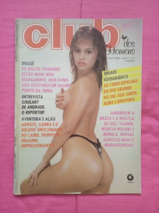 9 revistas CLUB (brasileiras) eróticas