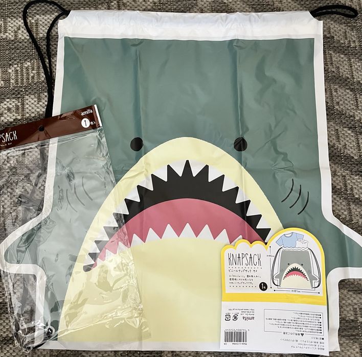 Worek workoplecak nylonowy rekin