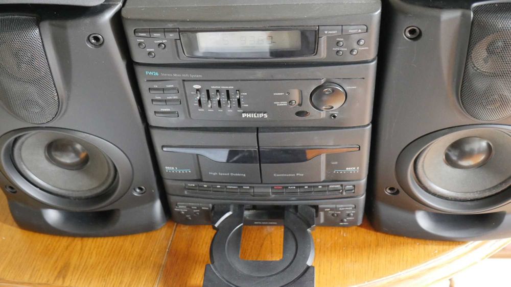 wieża stereo Philips FW26 kolumny