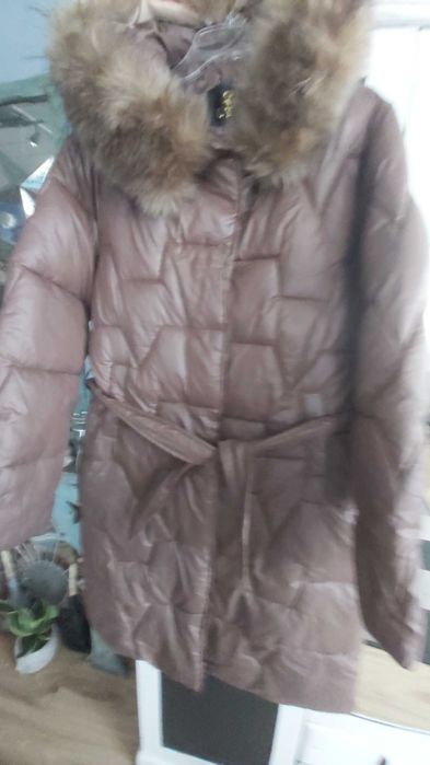 Kurtka pikowana  kaptur