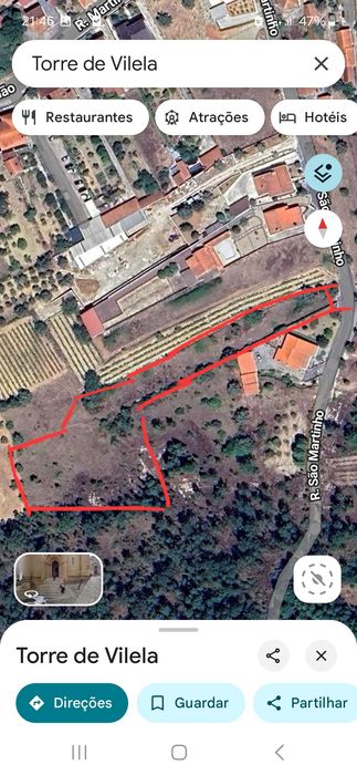 Terreno em Torre de Vilela com 4281.36 m²