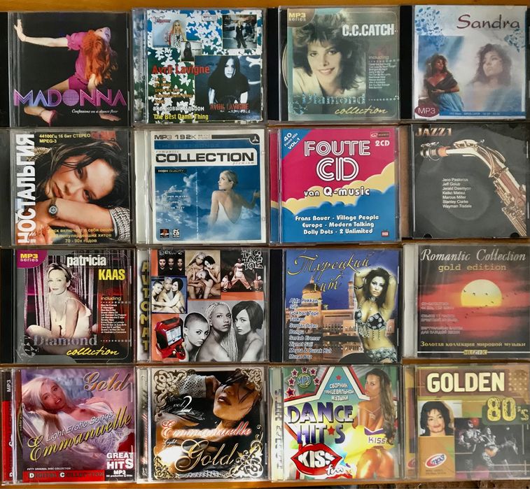 Продам МР3, рок, попса