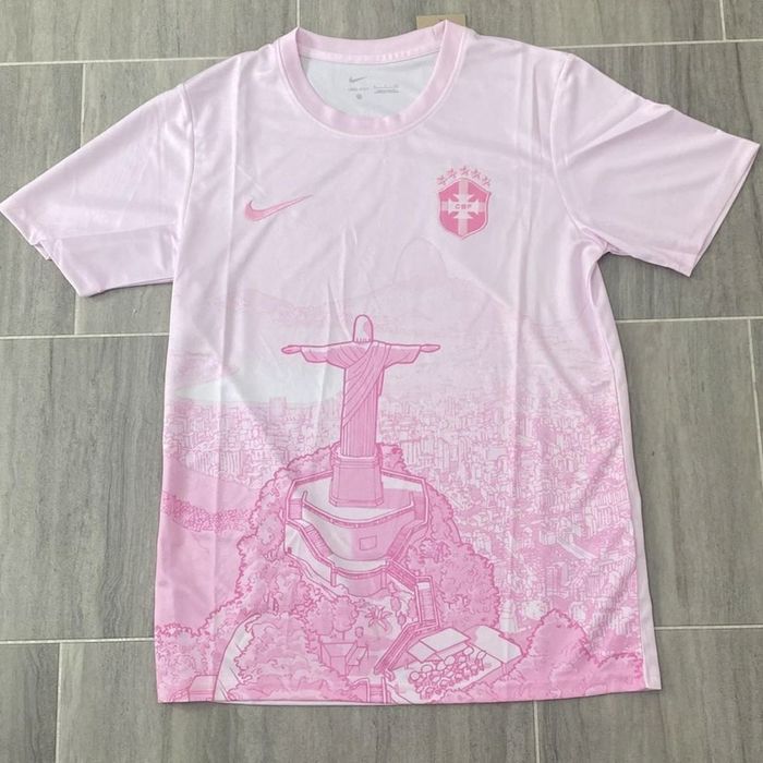 Camisa brasil rosa