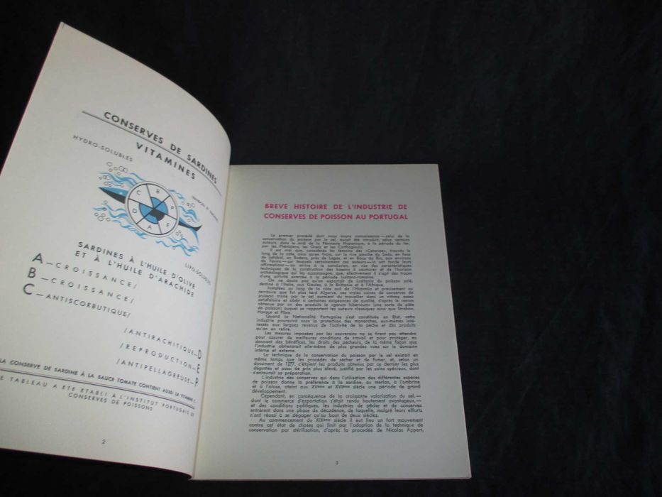Livro Conserves de Poisson Du Portugal Conservas de Peixe