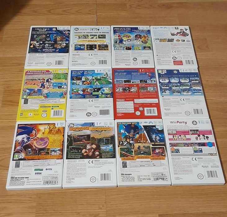Jogos Wii/Wii U Nintendo (Originais,Completos,Versão PT)