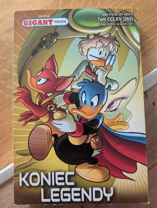 Komiks gigant poleca:Koniec legendy