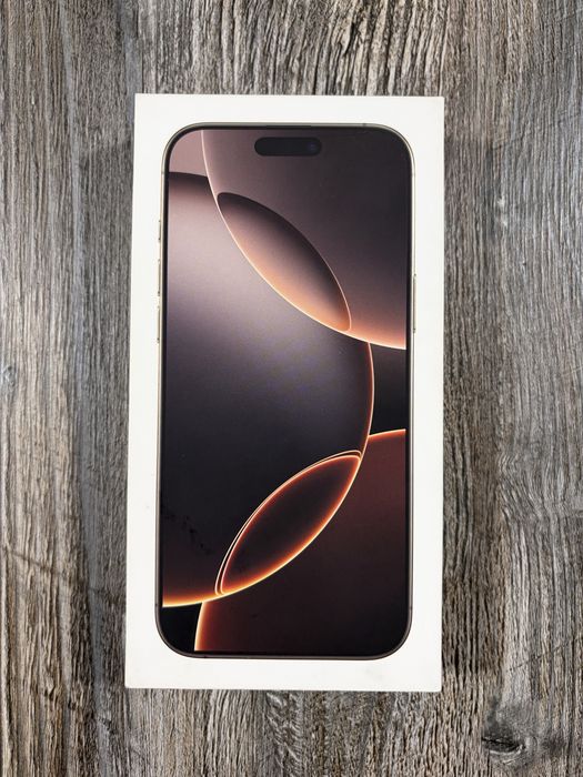 iPhone 16 Pro Max 256GB Desert Titanium • Офіціал • 90% АКБ