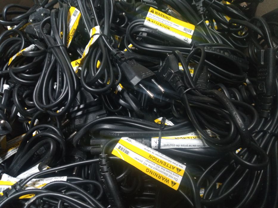 Електрошрот кабель живлення 220 вольт 2 пін якість гурт роздріб ориг