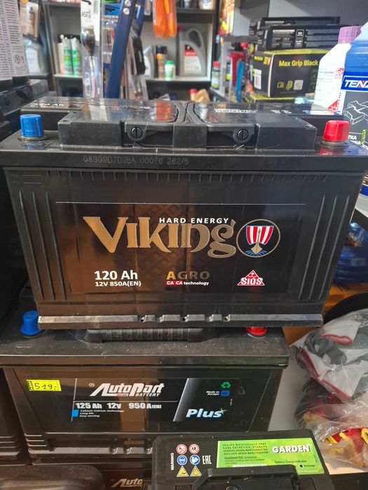 Akumulator VIKING 120Ah 850A Ursus MF 603x275x233 Wręczyca Wielka