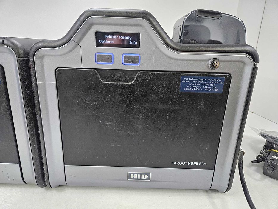 FARGO HDPii Plus принтер пластикових карт 2-сторонній + Encoder