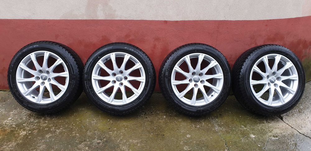 Koła Felgi Zima Audi A4 B9 5x112 Goodyear Vector 4Seasons 225/50 R17