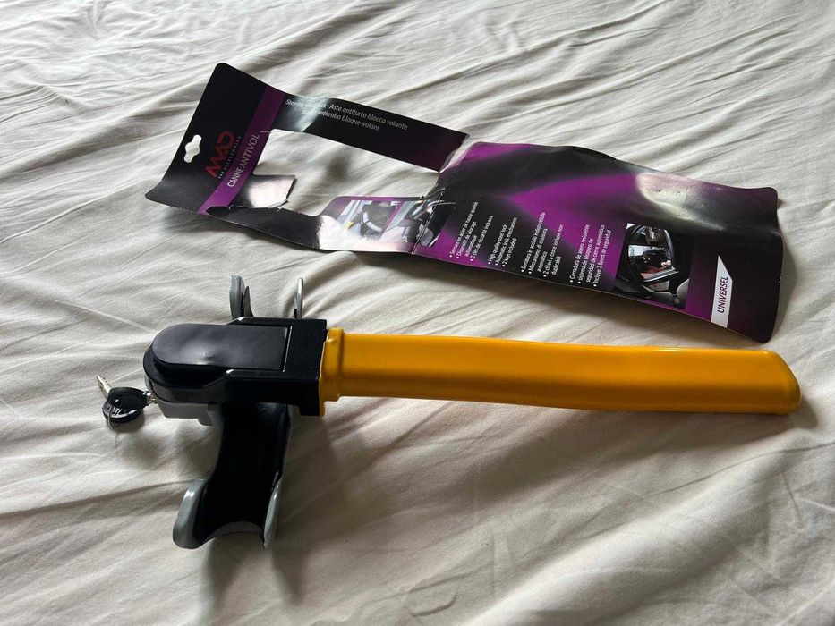 Tranca Anti-Roubo Volante de Carro - Mad Car Acessories