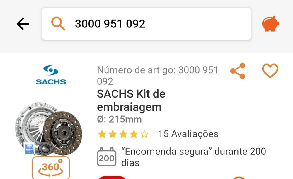 Embraiagem SACHS