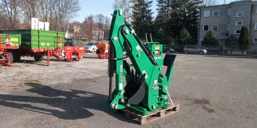Ramię kopiące do ciągnika Koparka BHM 225 Mikrus Troll z pompą